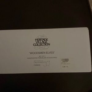 Dept 56 Woodsmen Elves Accessory